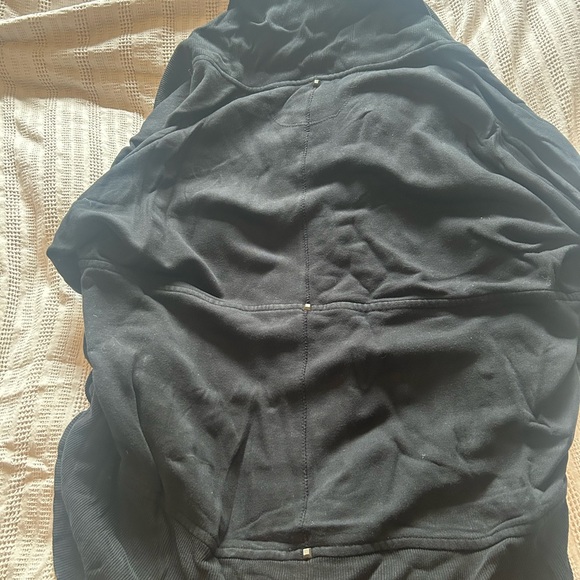 Wilfred Black Ribbed Cardigan - Picture 3 of 3